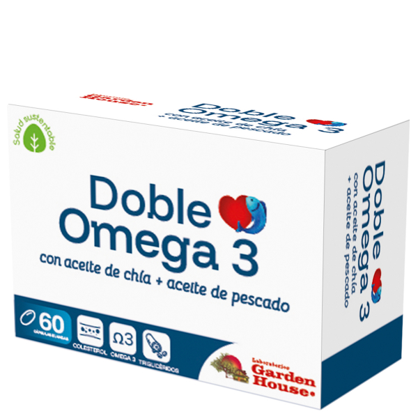Garden House Doble Omega 3 X 60 Comprimidos