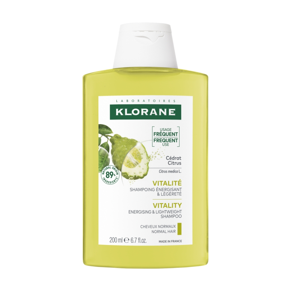 Klorane Cidra Shampoo Cabello Tendencia Oleosa X 200ml