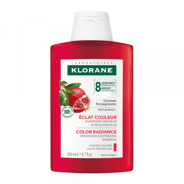 Klorane Granada Shampoo Para Cabello Teñido X 200ml