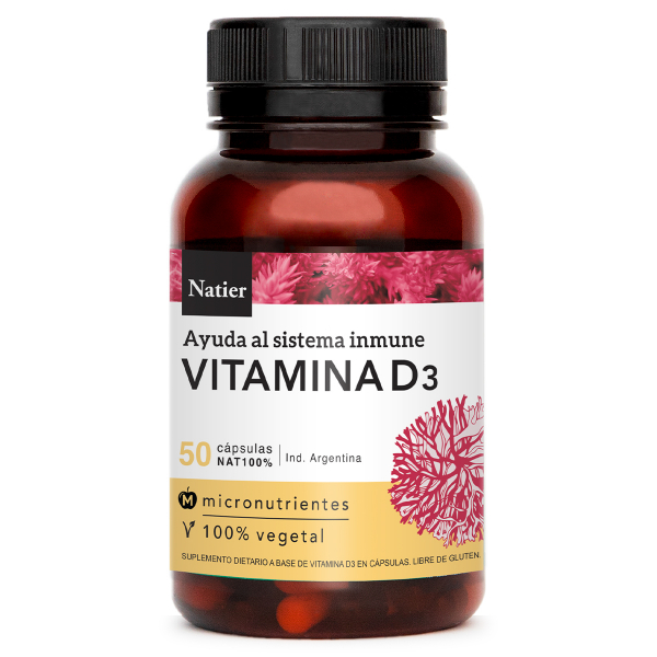 Natier Vitamina D3 Sistema Inmune