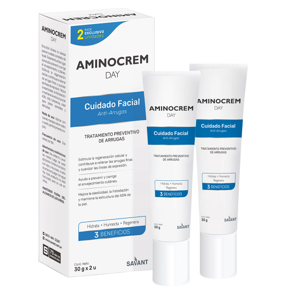 Pack 2 Aminocrem Day Crema Facial