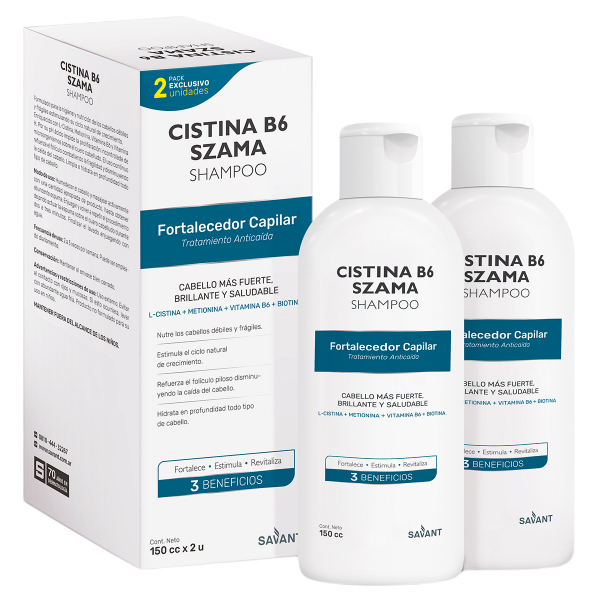 Pack 2 Cistina B6 Szama Shampoo
