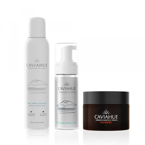 Rutina Caviahue Cuidado Facial Hombre