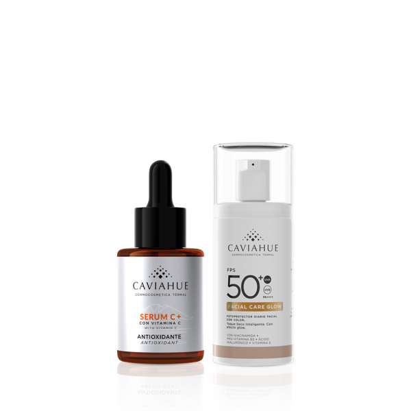 Rutina Caviahue Facial Antioxidante Serum + Solar
