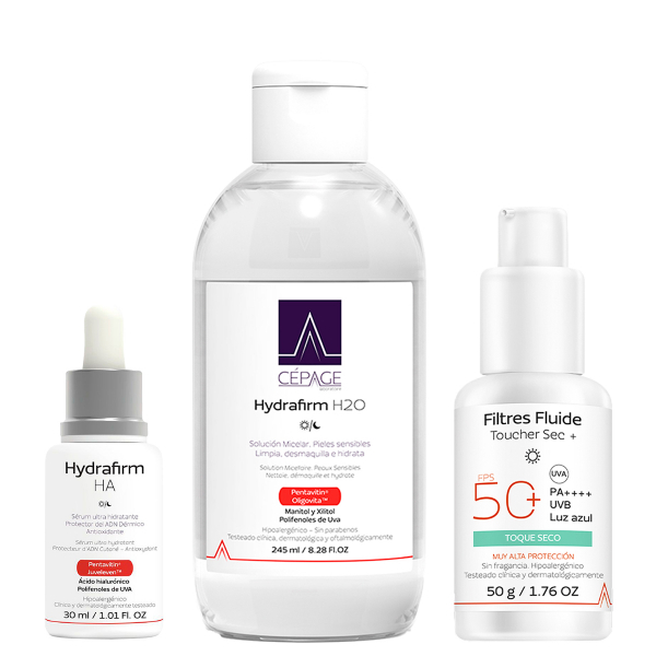 Rutina Cepage Facial Hidratación + Protección Solar