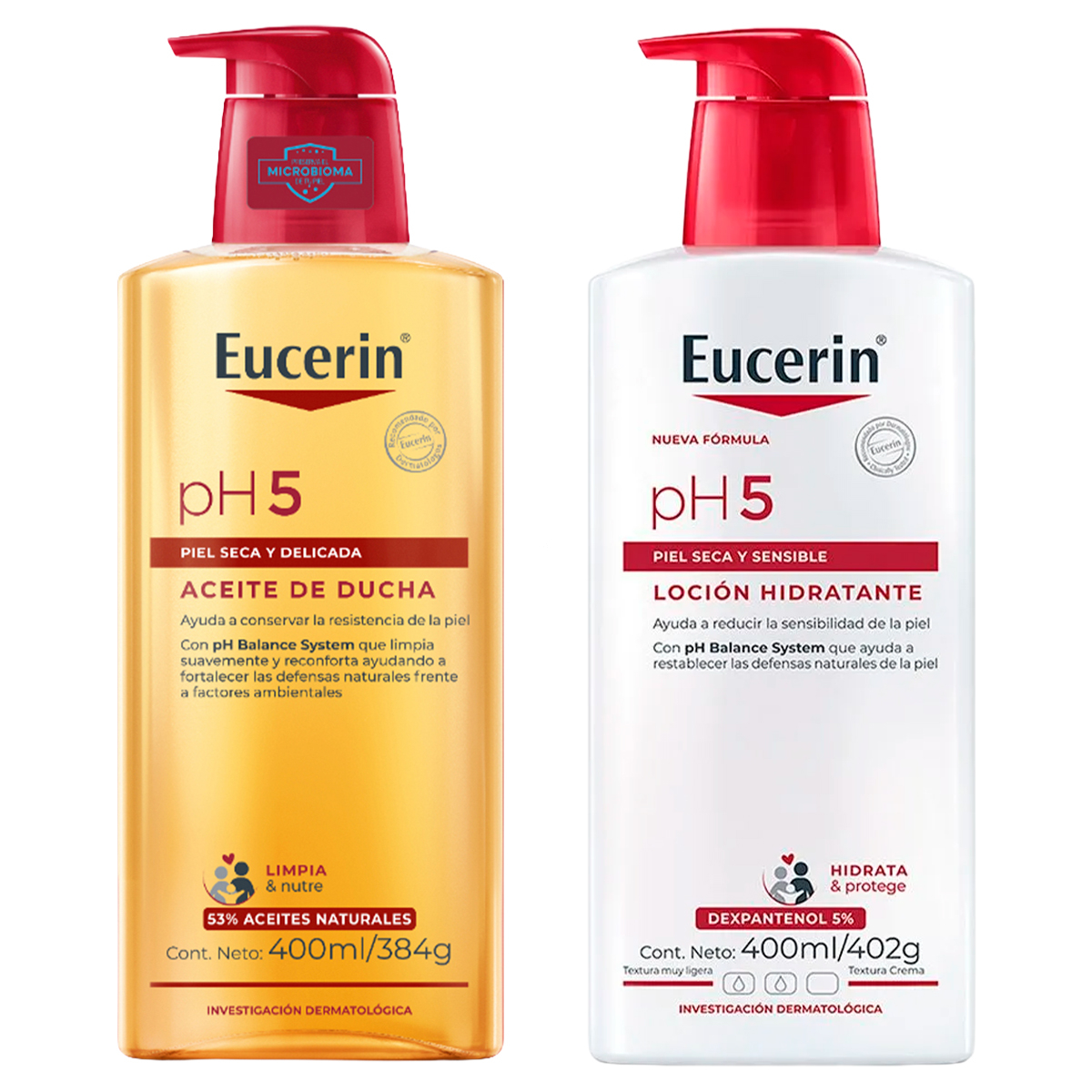 Rutina Eucerin Ph5 Hidratación Completa Corporal