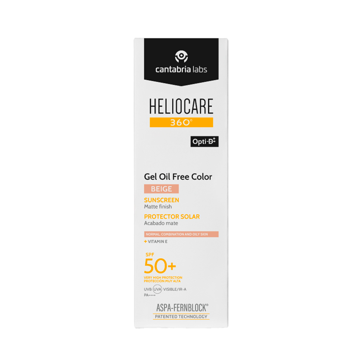 Cantabria Labs Heliocare 360 Color Gel Oil Free Spf50 Beige