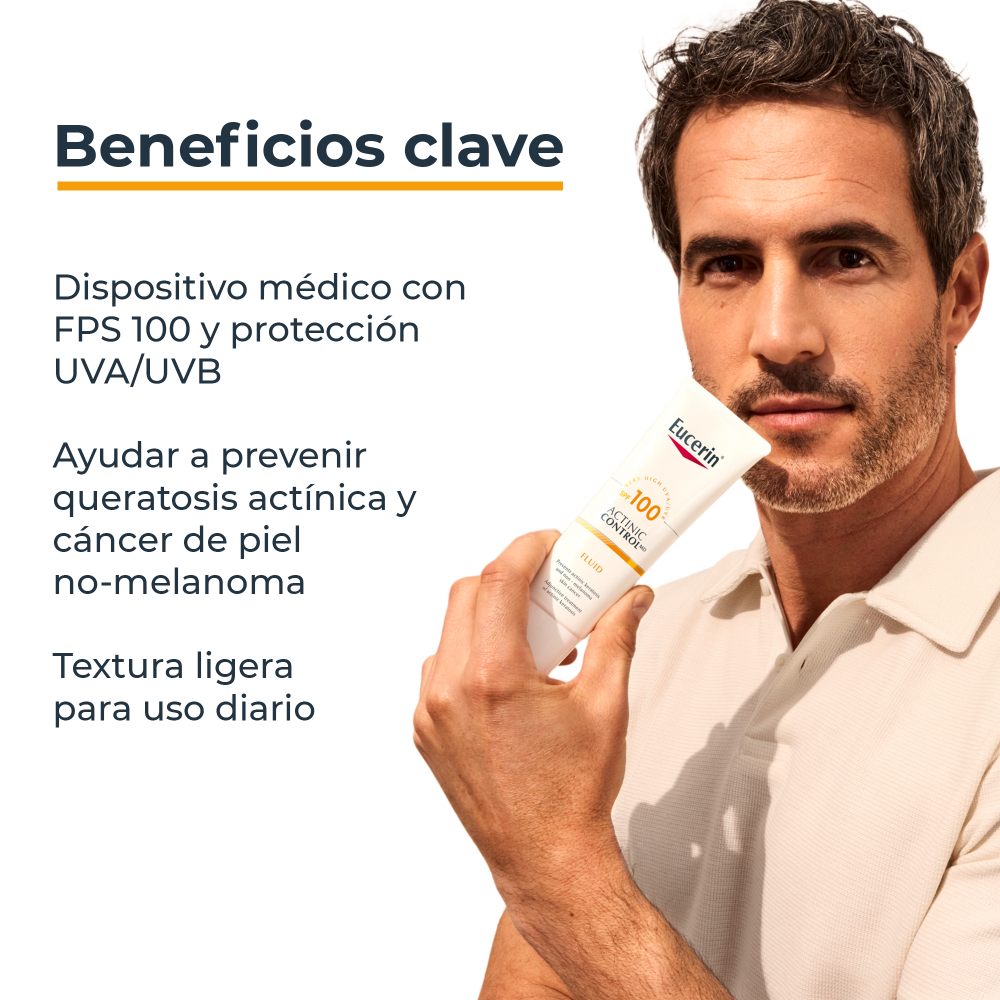 Eucerin Actinic Control Protección Solar Fps100 Protector Solar Facial