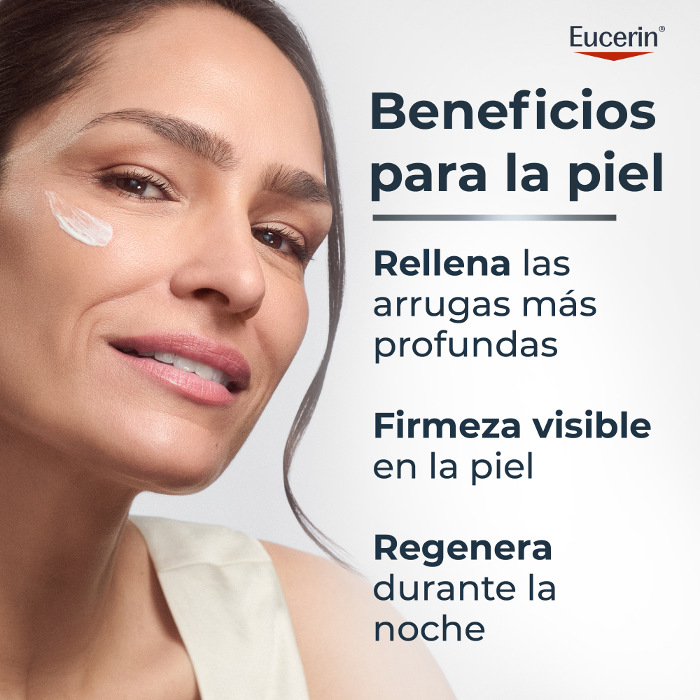 Eucerin Hyaluron Filler + 3x Effect Repuesto Crema Antiarrugas Noche