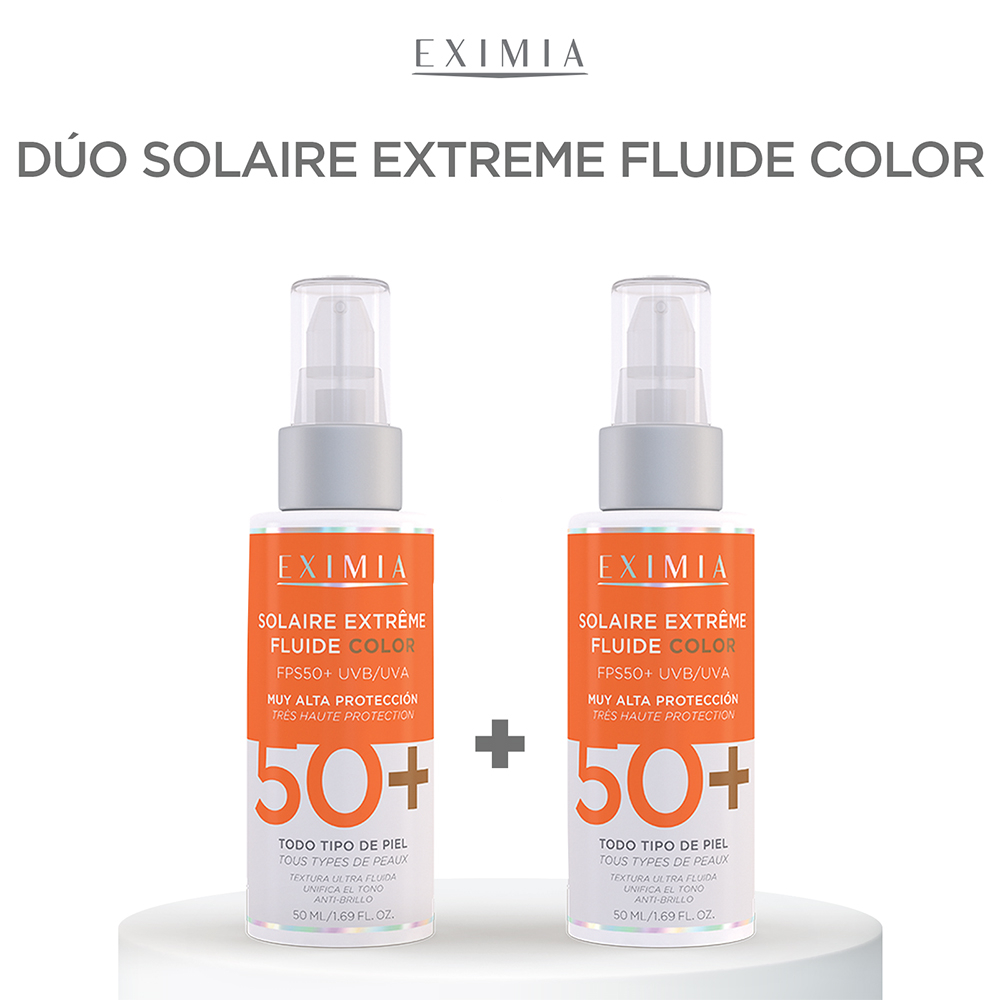 Pack 2 Eximia Solaire Extreme Fps 50 Fluide Color