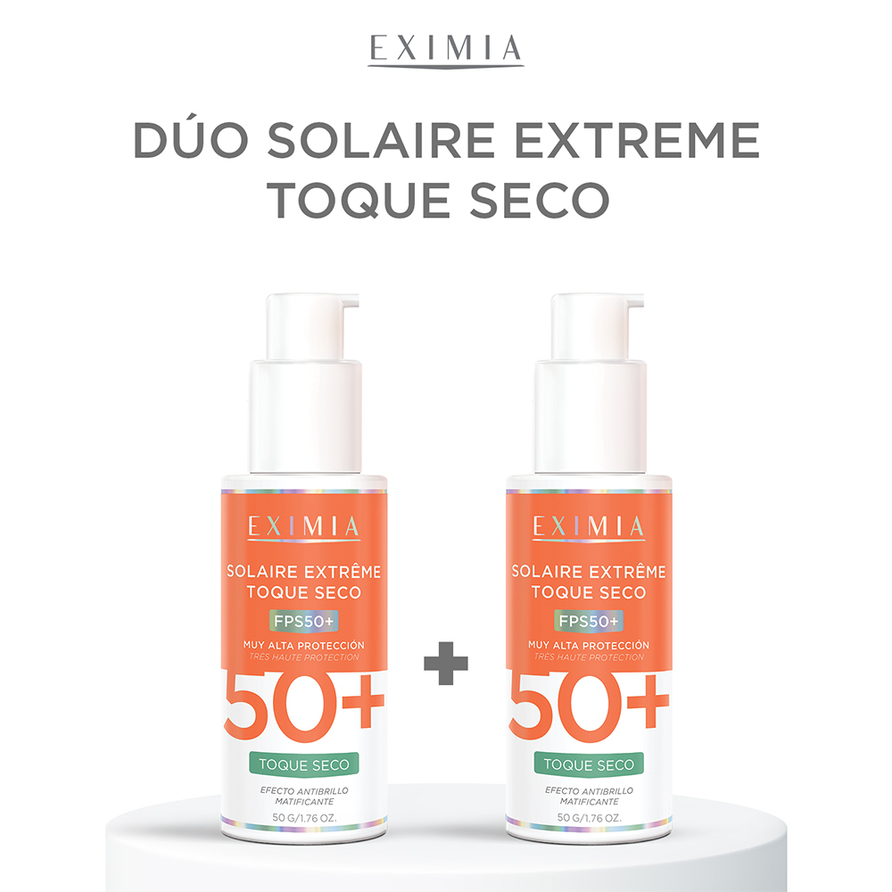 Pack 2 Eximia Solaire Extreme Fps 50 Toque Seco