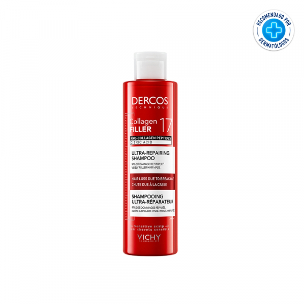 Vichy Dercos Collagen Filler 17 Shampoo