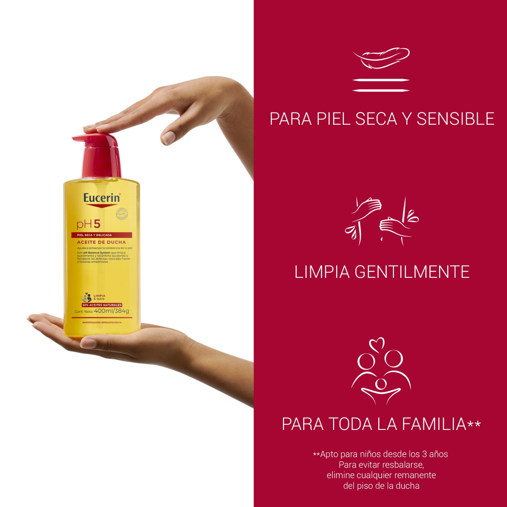 Eucerin Ph5 Aceite De Ducha Corporal