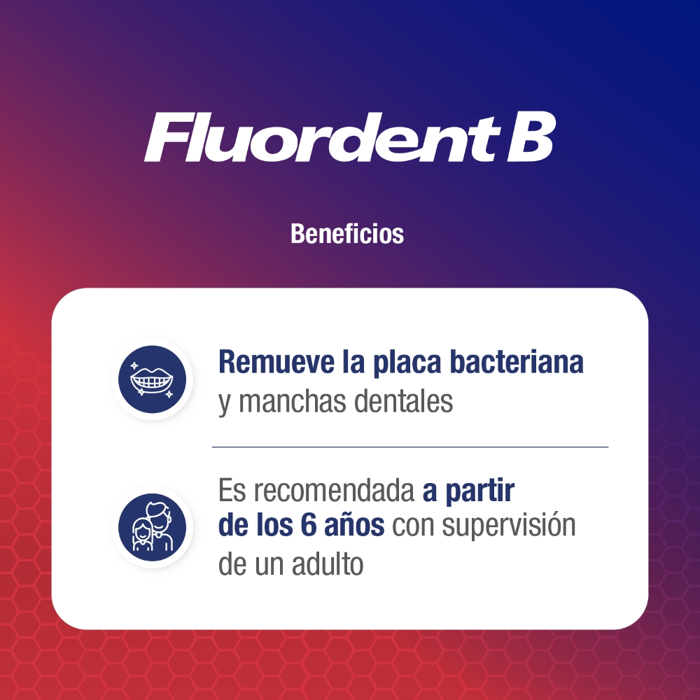Fluordent B Pasta Dentí­frica Prevención De Caries Dental