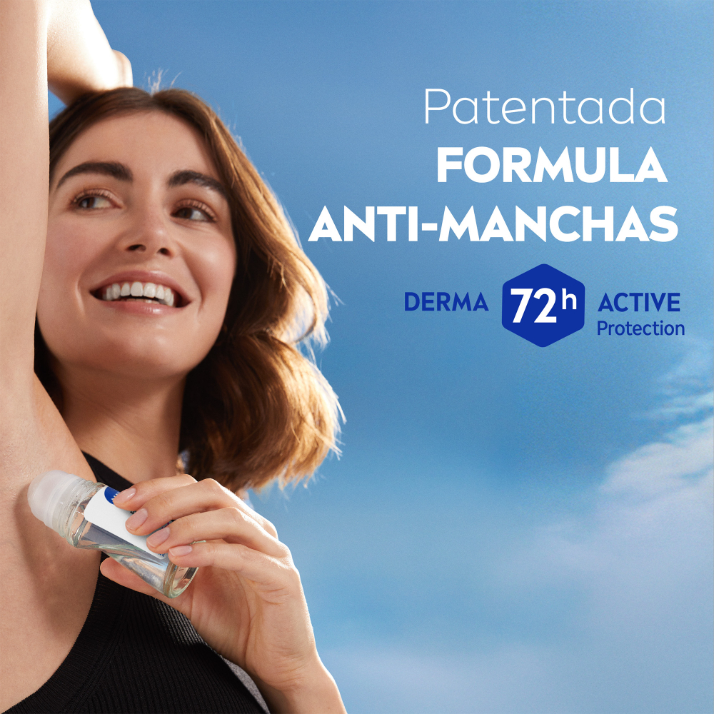 Nivea Desodorante Femenino Invisible B&w Roll On