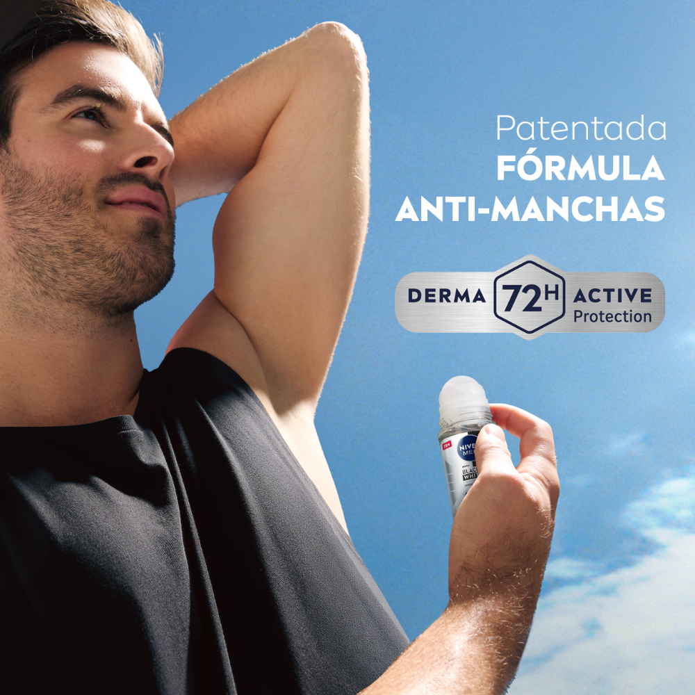 Nivea Men Desodorante Invisible B&w Roll On8759649