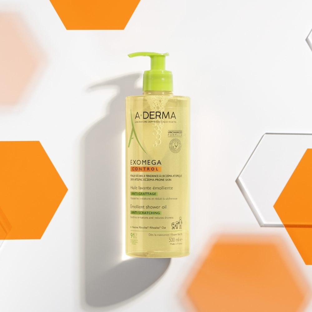 A Derma Exomega Control Aceite Limpiador X 500ml