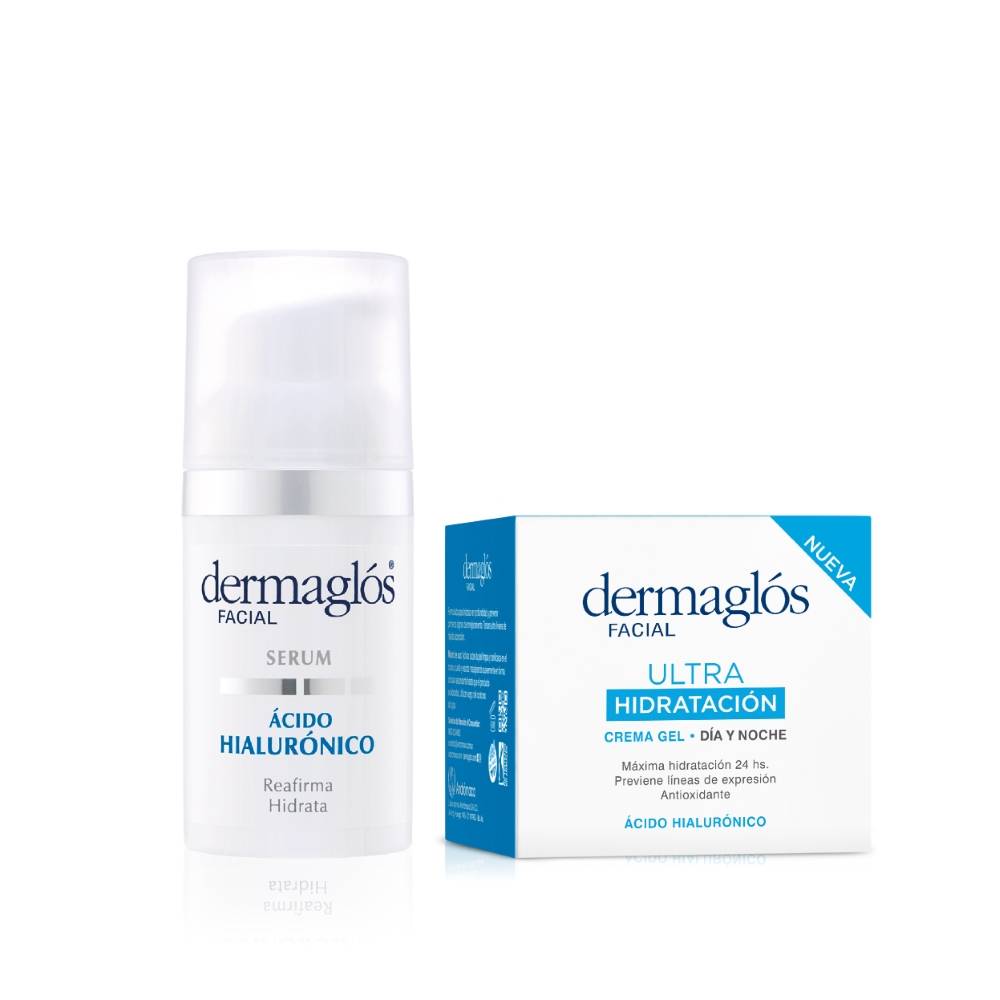Dermaglós Combo Facial Ultra Dosis De ácido Hialurónico + Regalo!