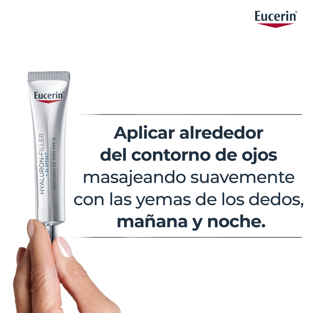 Eucerin Hyaluron Filler + 3x Effect Contorno De Ojos Antiarrugas