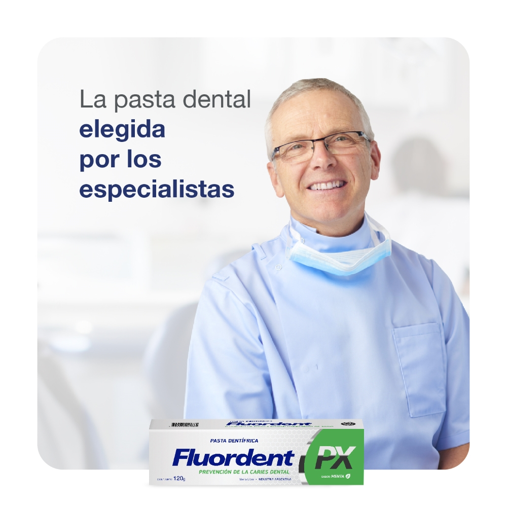 Fluordent Px Pasta Dentí­frica Prevención De Caries Dental