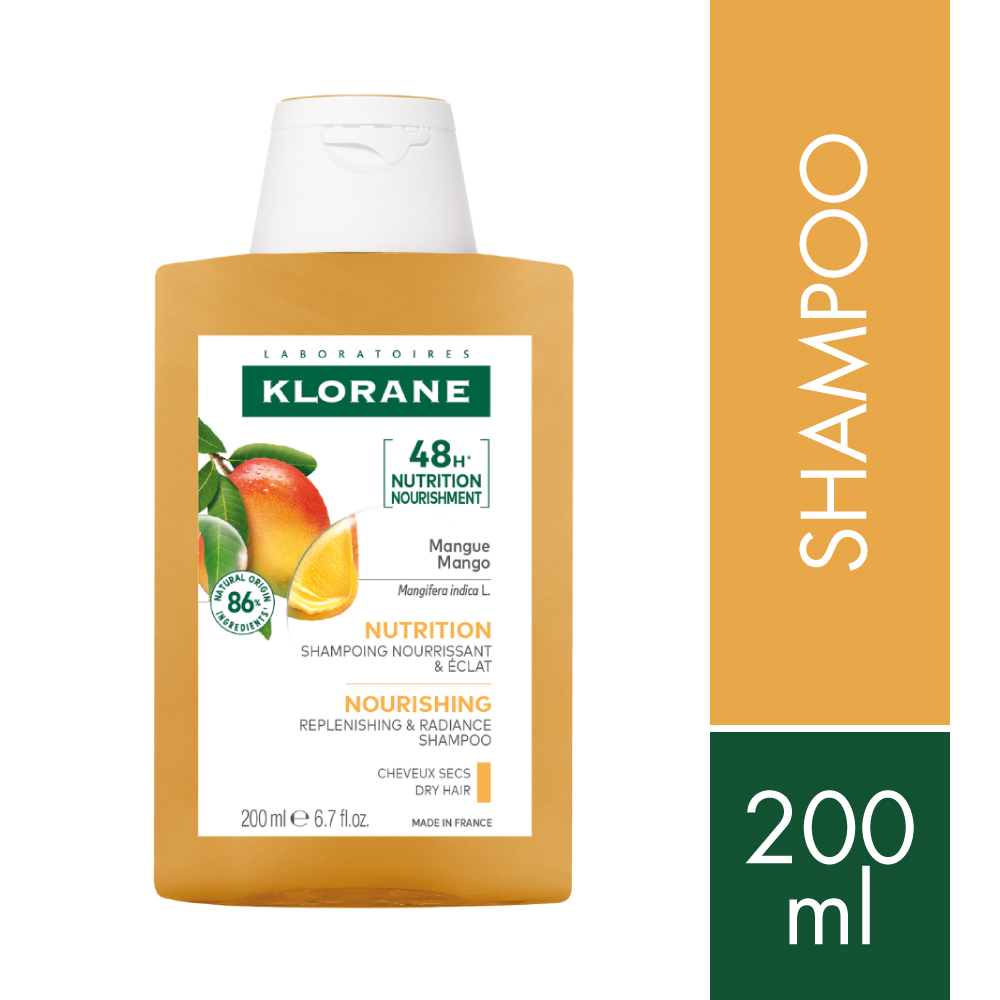 Klorane Mango Shampoo Para Cabello Seco X 200ml