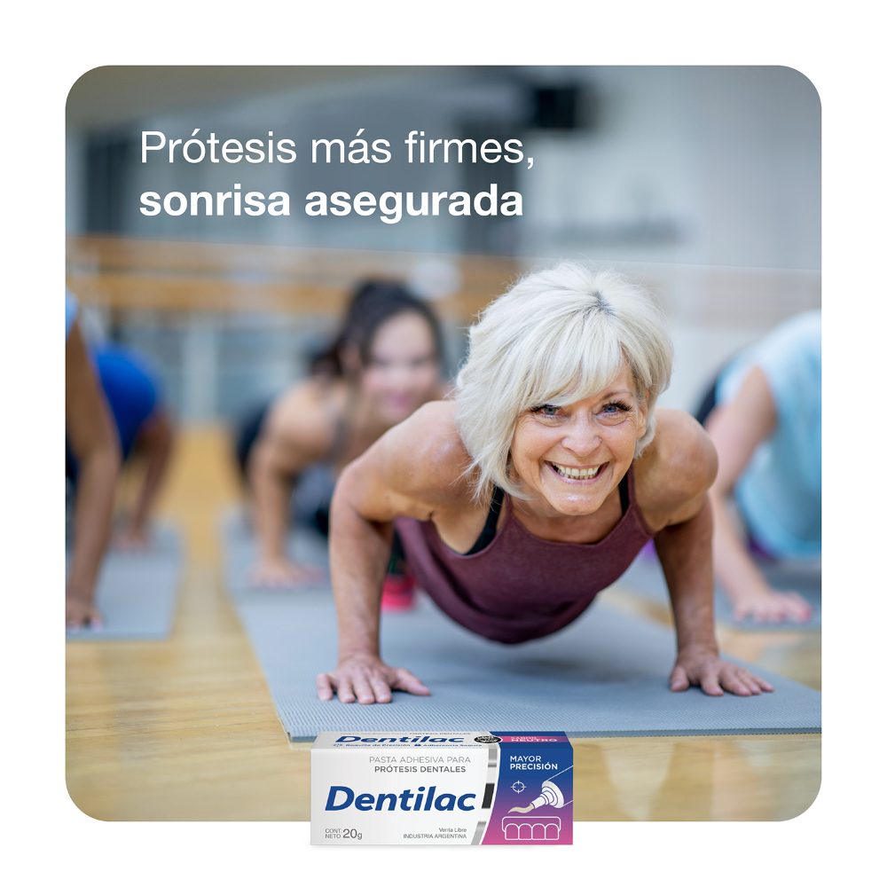 Dentilac Pasta Adhesiva Para Prótesis Dental Sabor Neutro