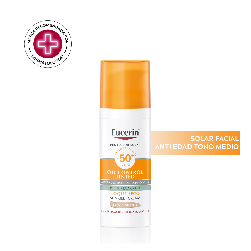 Eucerin Photoaging Control Tono Medio Fps50+ Protector Solar Facial