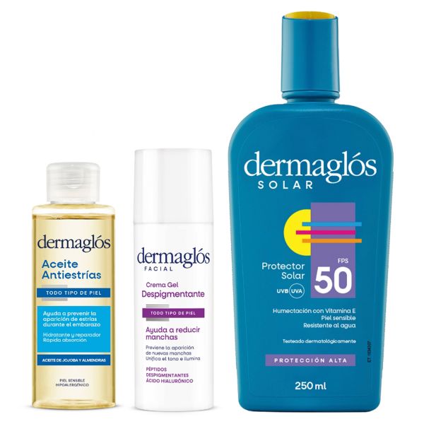 Combo Dermaglós Cuidado De La Piel Maternidad