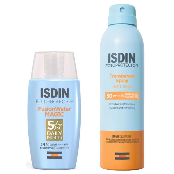Isdin Combo Fotoprotección Facial Y Corporal Spf50