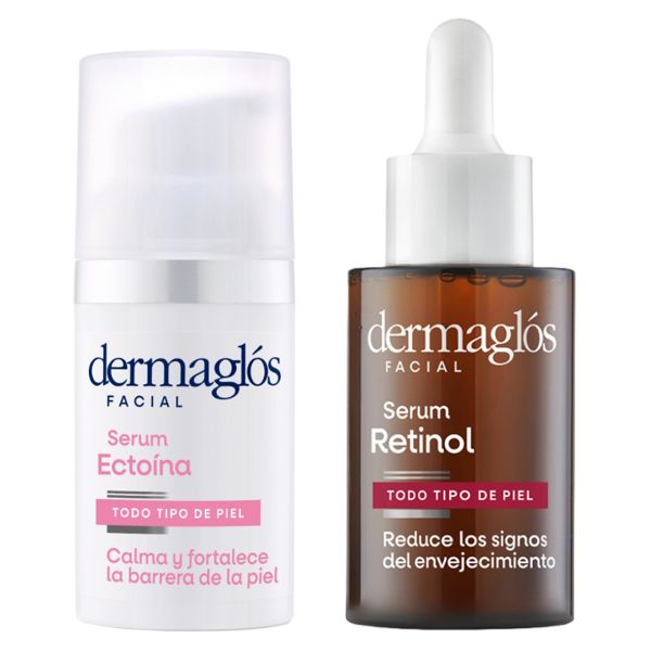 Rutina Dermaglós Facial Serum Retinol + Ectoína