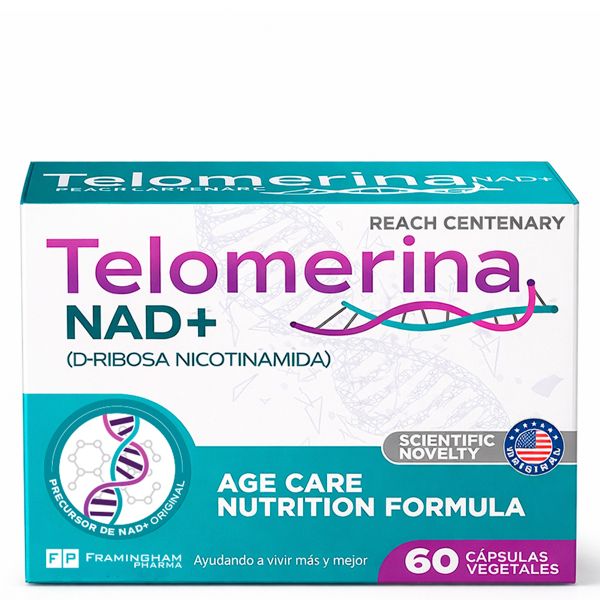 Telomerina Nad+ Suplemento X 60 Cápsulas