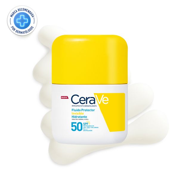 Cerave Protector Solar Fluido Invisible Hidratante Fps50