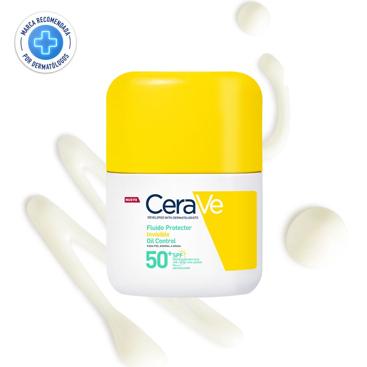 Cerave Protector Solar Fluido Invisible Oil Control Fps50