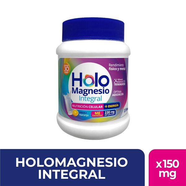 Holomagnesio Integral En Polvo X 150 Gramos