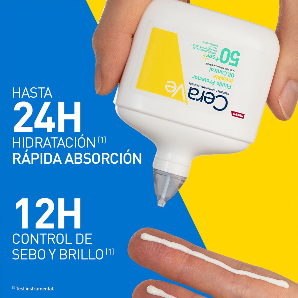 Cerave Protector Solar Fluido Invisible Oil Control Fps50