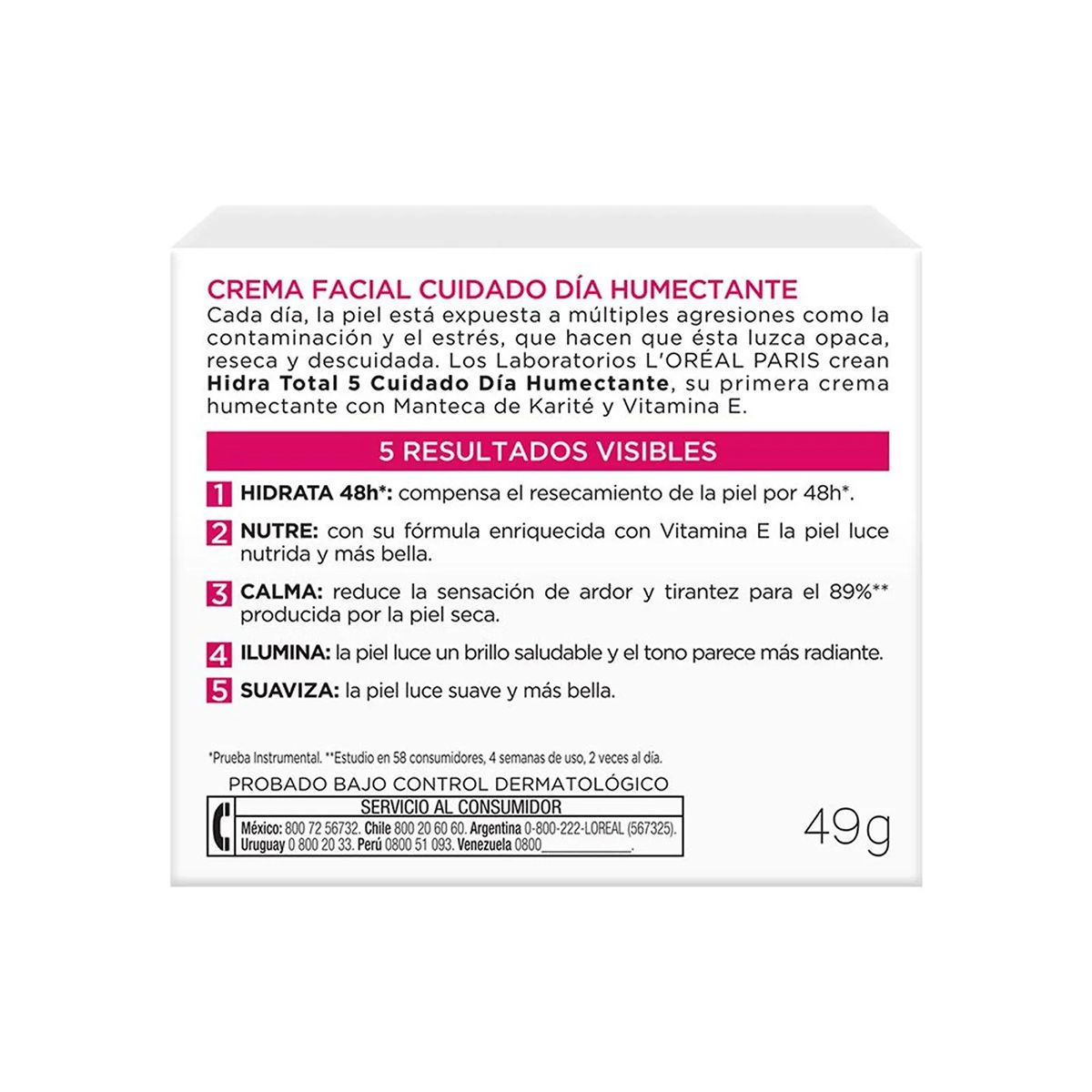 Loreal Paris Hidra Total 5 Crema Humectante Día