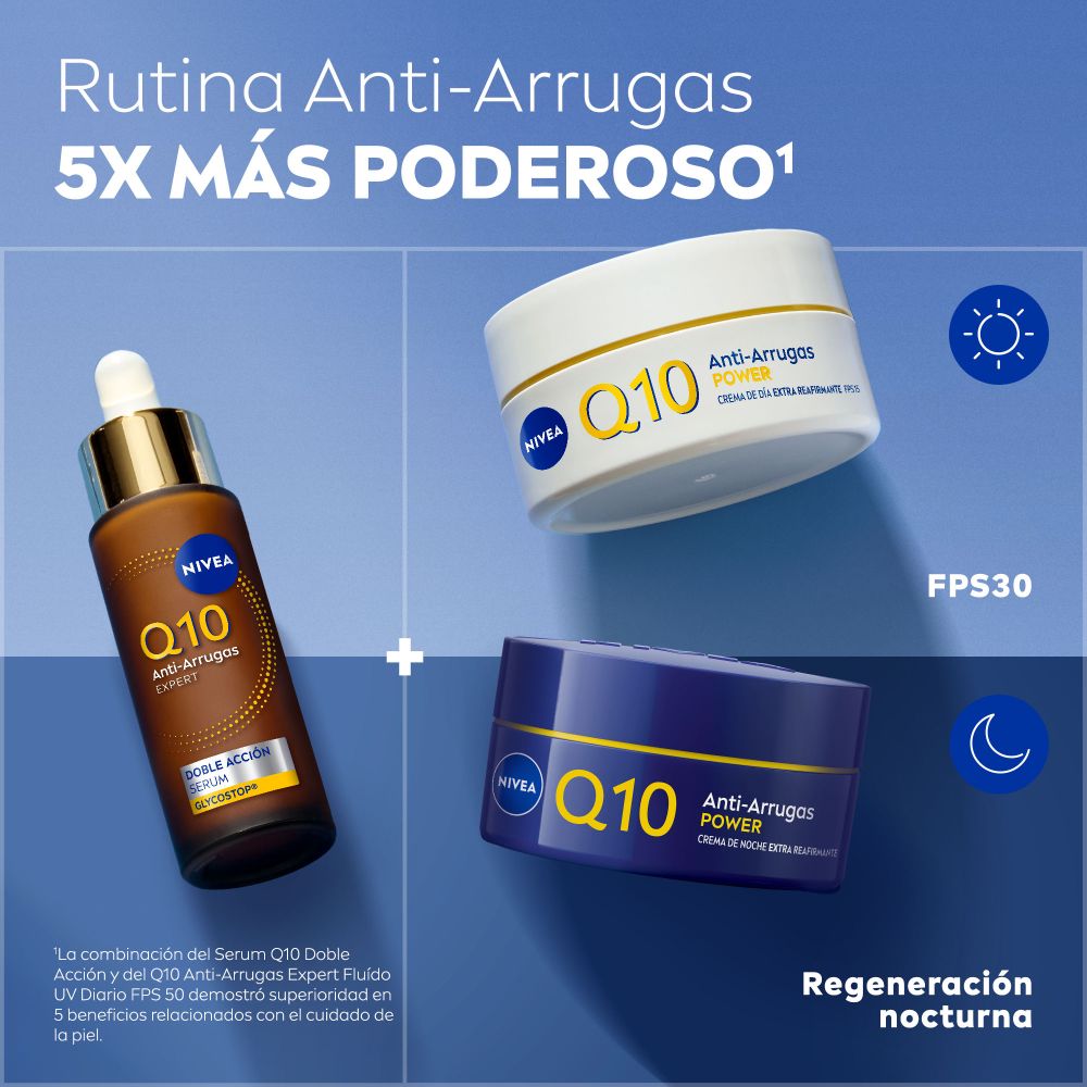 Nivea Q10 Power Crema Facial Antiedad De Día Fps30