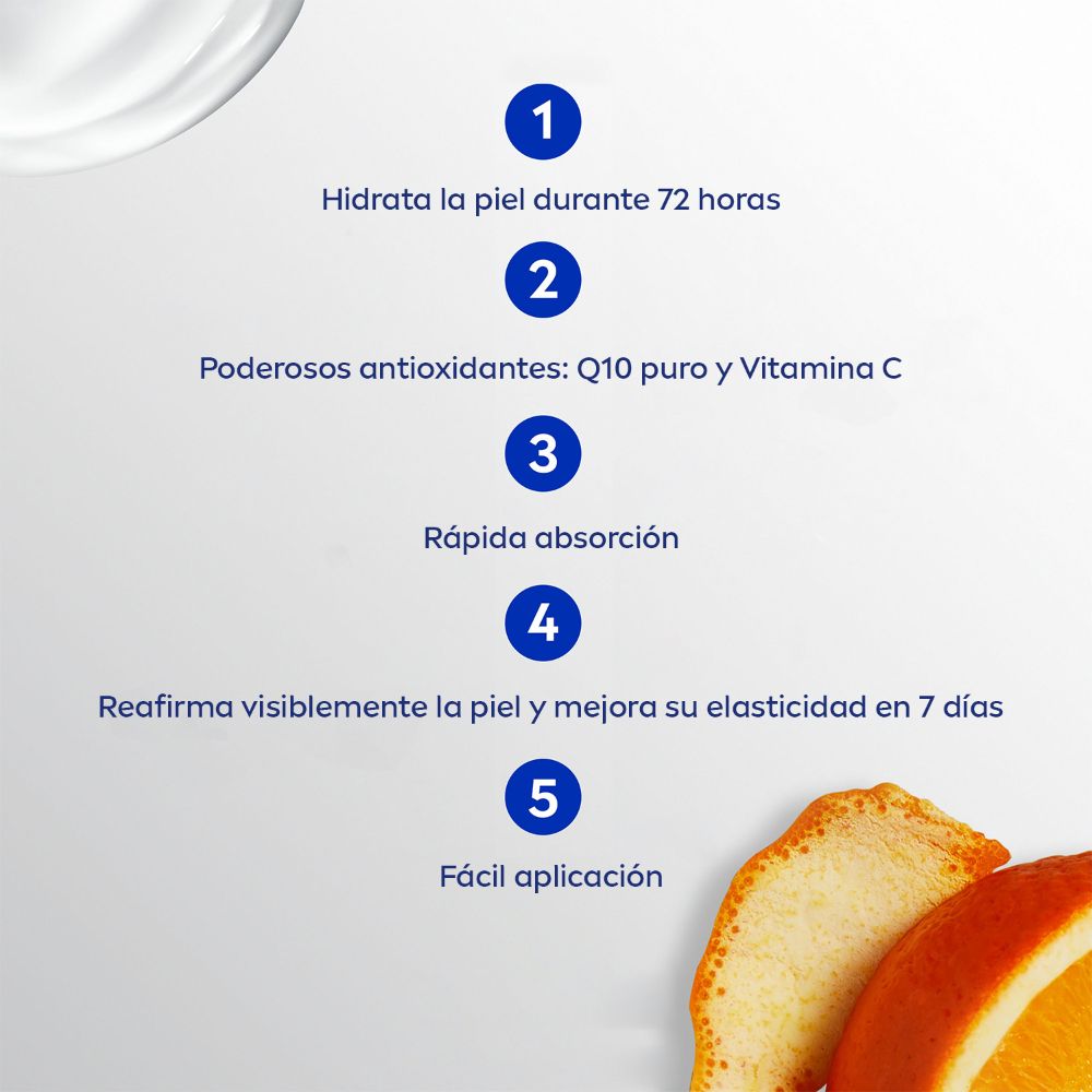 Nivea Q10 Puro + Vitamina C Crema Corporal
