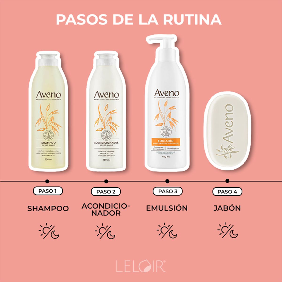 Aveno Combo Cuidado Corporal Capilar