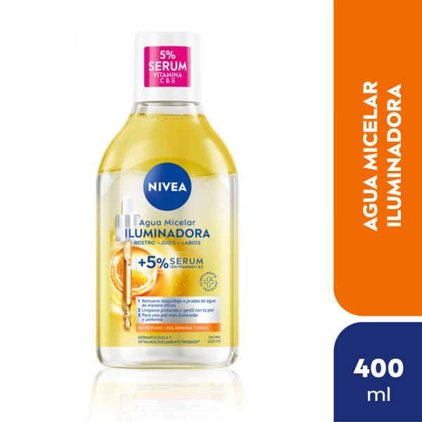 Nivea Agua Micelar Iluminadora Piel Sensible
