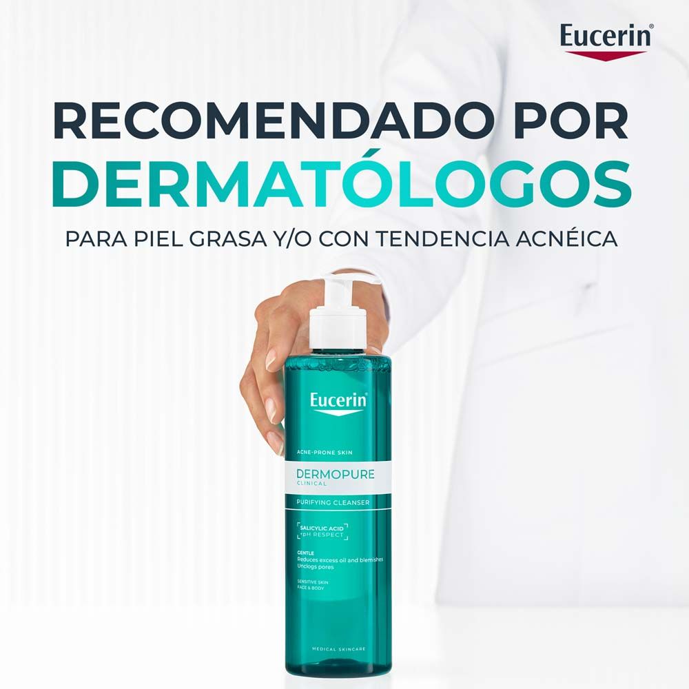 Eucerin Dermopure Oil Control Gel Limpiador X 200ml