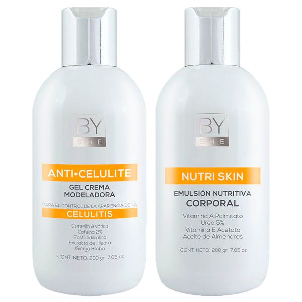 By Derm Rutina Corporal Nutri Skin + Anti Celulite