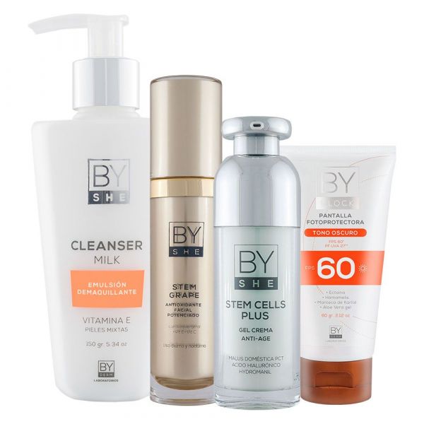 By Derm Rutina Facial Pieles Maduras O Fotodañadas Tono Medio