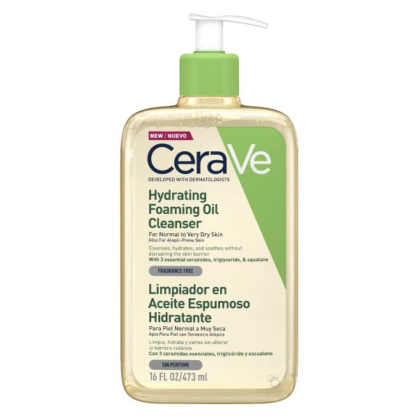 Cerave Hydrating Foaming Oil Cleanser