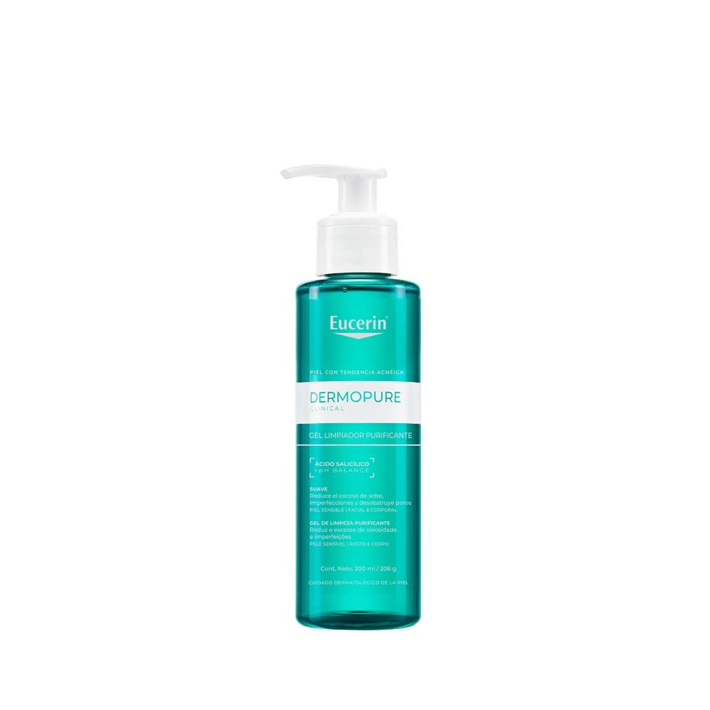 Eucerin Dermopure Oil Control Gel Limpiador X 200ml