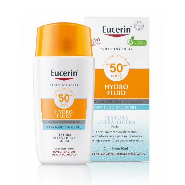 Eucerin Hydro Fluid Fps50+ Protector Solar Facial