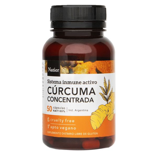 Natier Cúrcuma Concentrada Cápsulas