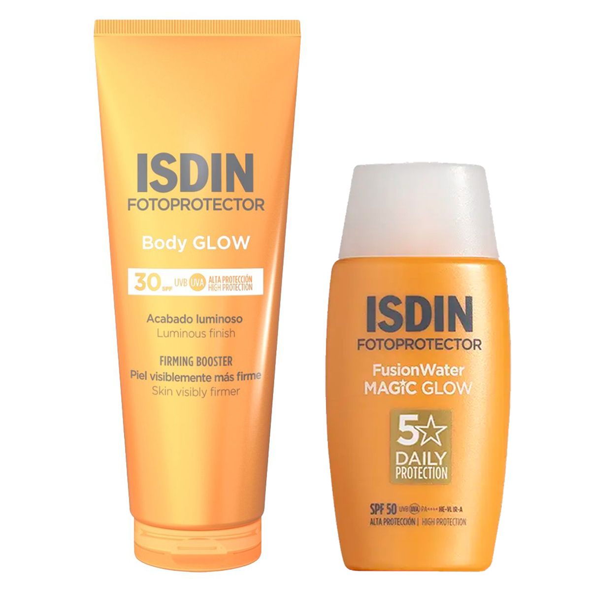 Rutina Isdin Fotoprotector Glow Facial Y Corporal