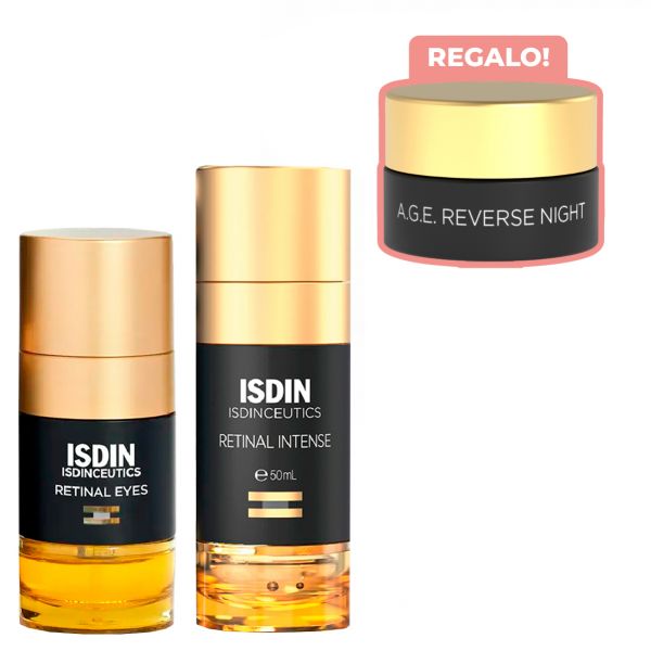 Rutina Isdinceutics Retinal Facial Bifásico Antiage + Regalo!