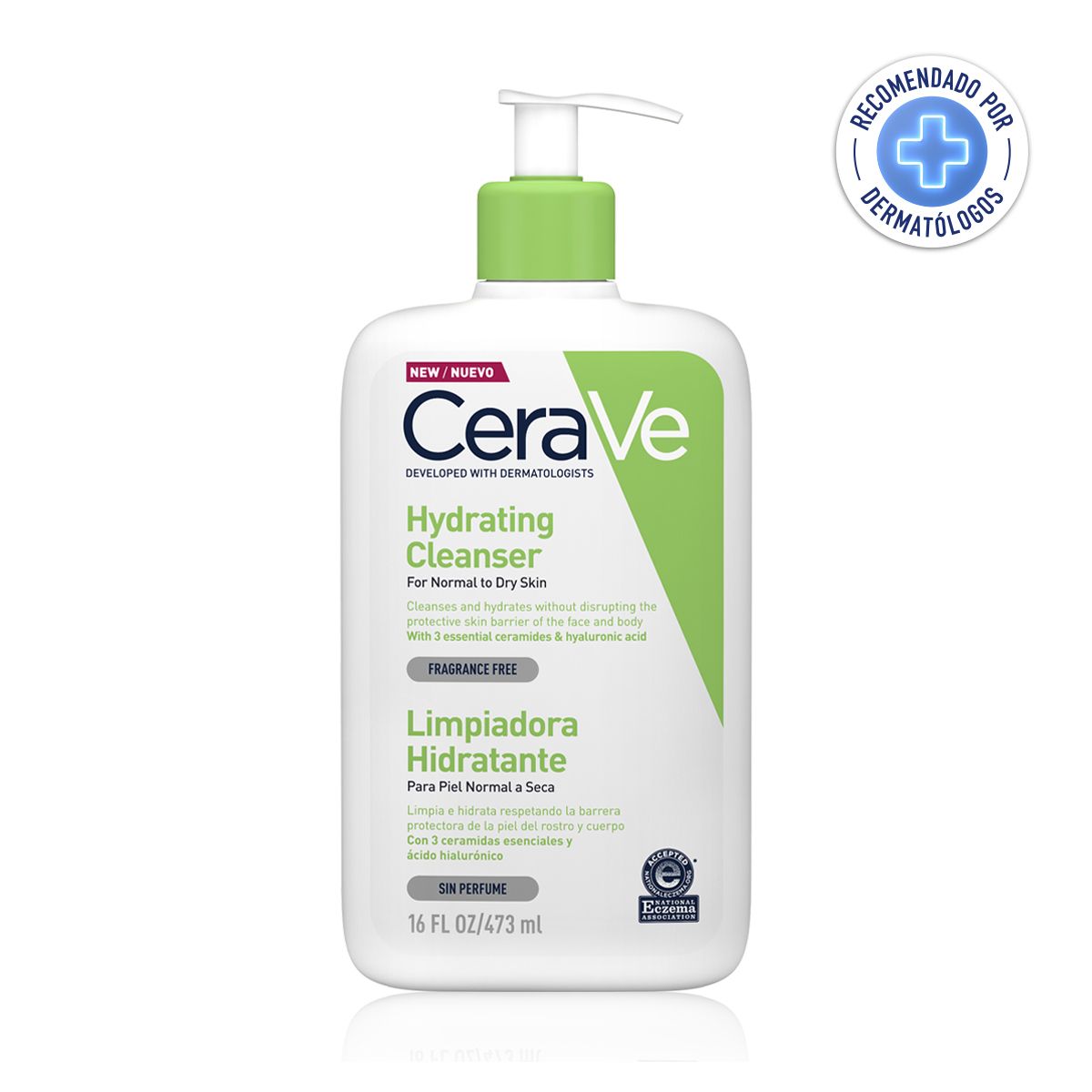 Cerave Hydrating Cleanser Gel Limpiador Facial X 473ml